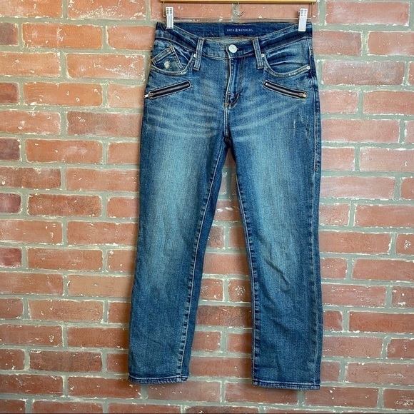 rock & REPUBLIC KENDALL ANKLE DISTRESSED JEANS - Picture 6 of 7